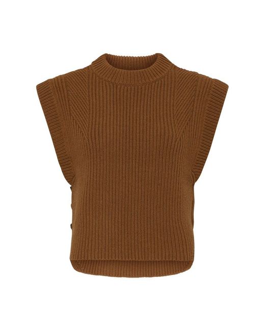 Soeur Brown Alky Sweater