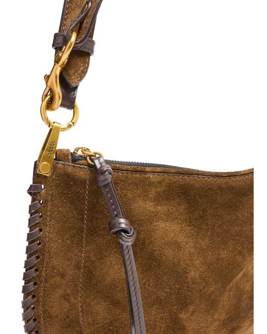 Isabel Marant Brown Oskan Soft Zipped Shoulder Bag