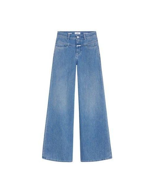 Closed Denim A Better Blue Flared-x Jeans | Lyst