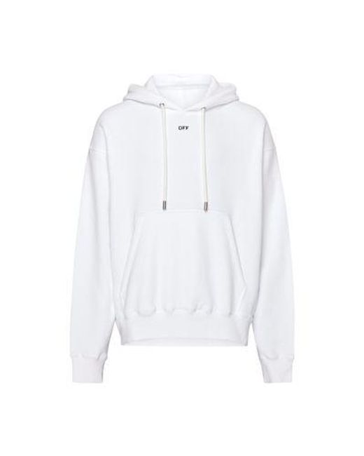 Off-White c/o Virgil Abloh White Off Stamp Skate Hoodie for men