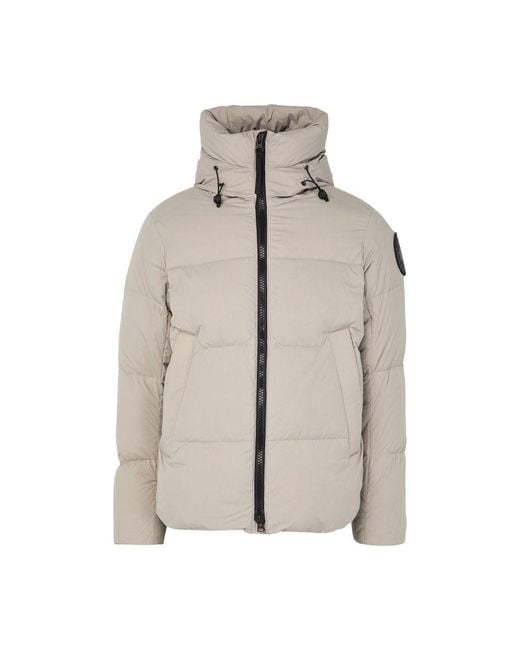 Canada Goose Gray Crofton Puffer Jacket for men