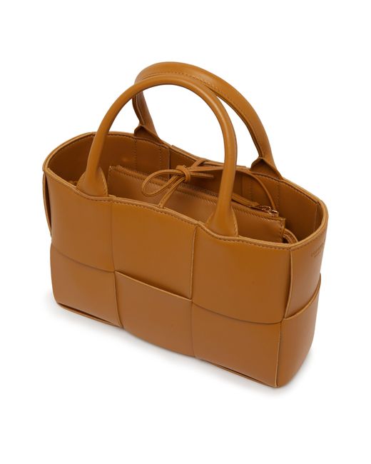 Bottega Veneta Brown Arco Tote Mini Bag