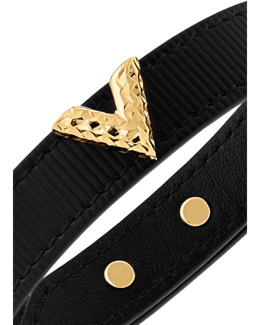 Louis Vuitton Black Essential V Ultimate Armband