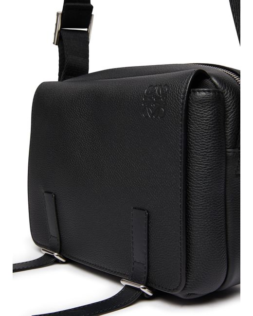 Loewe Black Xs Military Messenger Bag for men