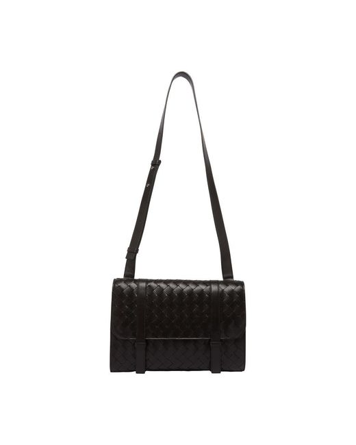 Bottega Veneta Black Portfolio Piccolo for men