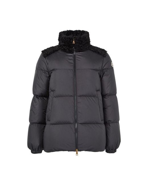 Moncler Black Esnaie Down Jacket