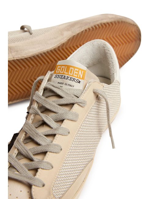 Golden Goose Deluxe Brand Gray Super-star Sneakers for men