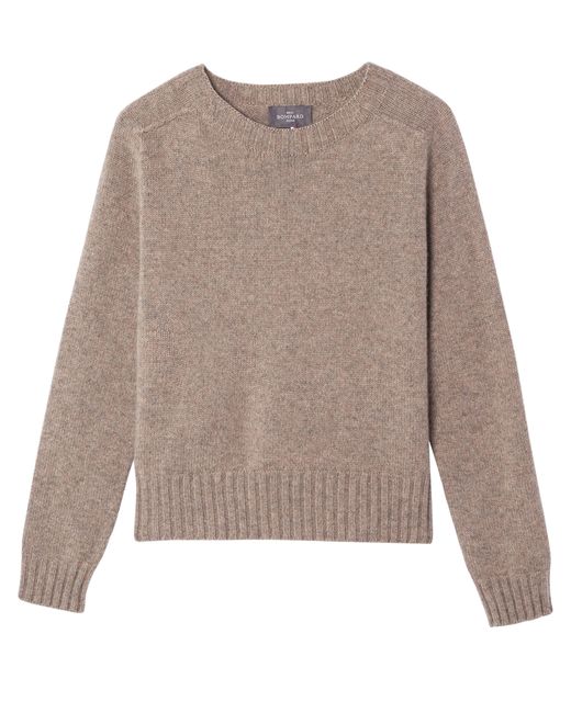Pull À Col Rond En Cachemire Bompard en coloris Brown