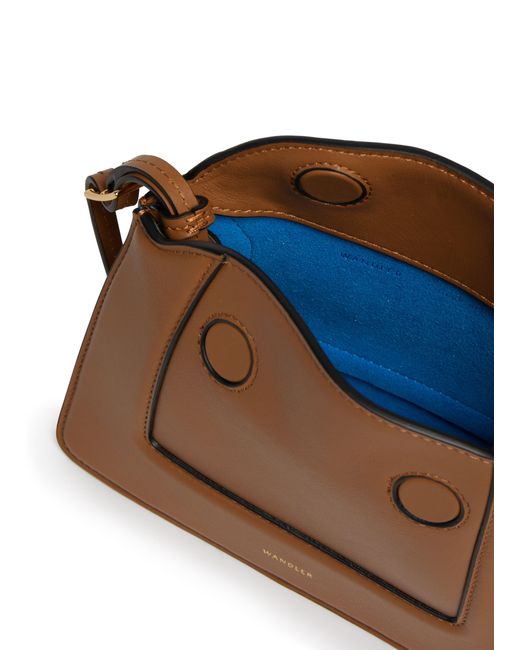 Wandler Brown Penelope Micro Shoulder Bag