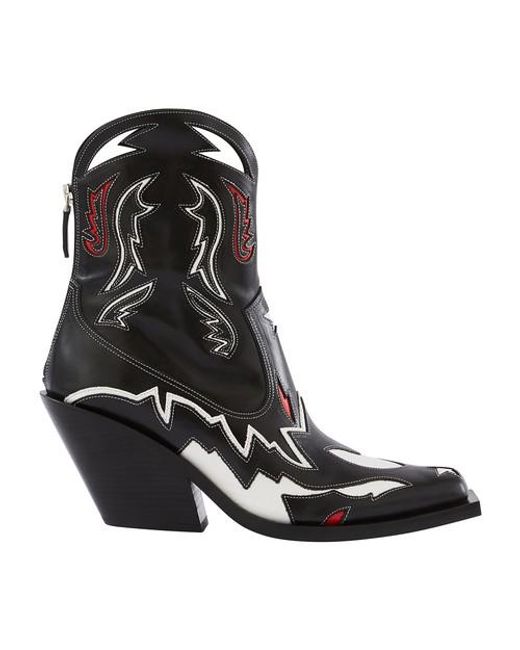 burberry white boots