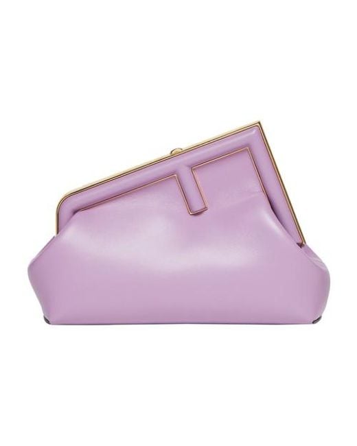 Fendi Purple First Small Bag