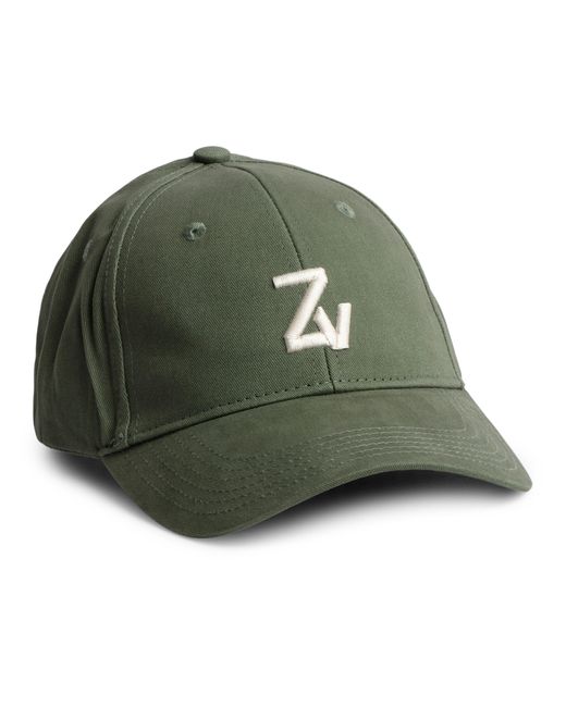 Zadig & Voltaire Schirmmütze Klelia ZV Initiale in Green für Herren