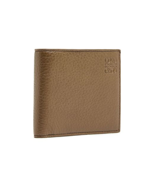 Loewe Brown Two-Compartment Wallet for men