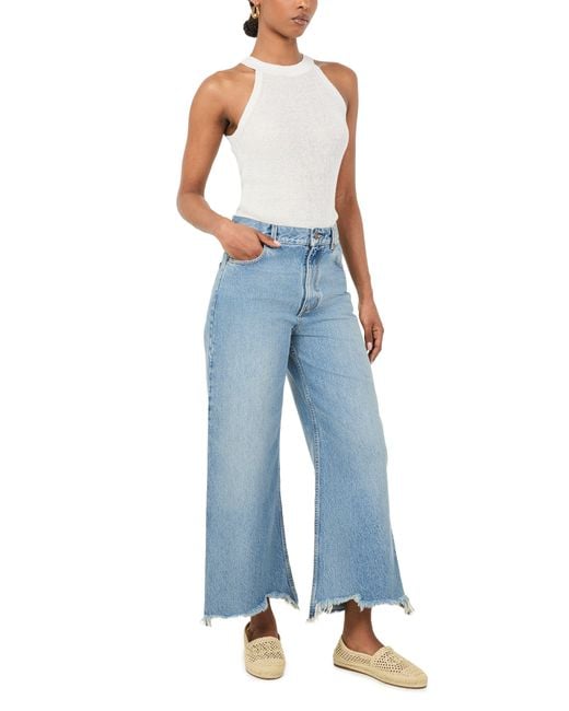 Chloé Blue Straight-Cut Jeans