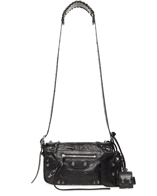 Balenciaga Black Le Cagole Xs Flap Bag for men