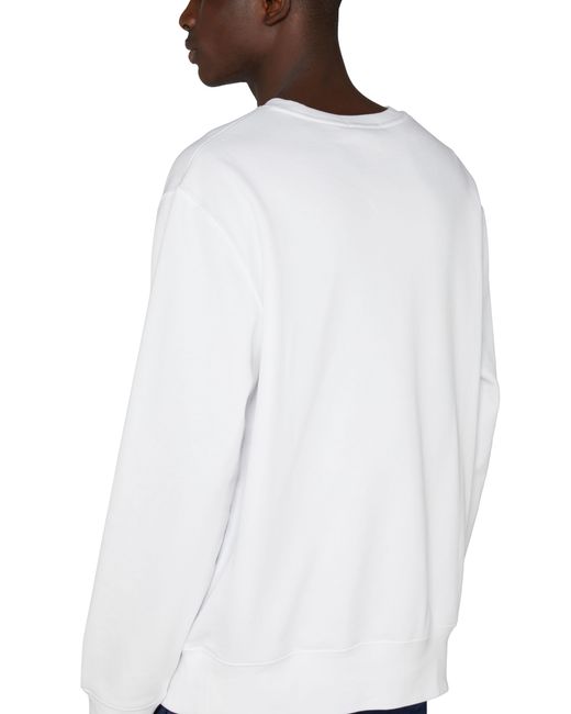 Polo Ralph Lauren White Long-Sleeved Sweatshirt for men