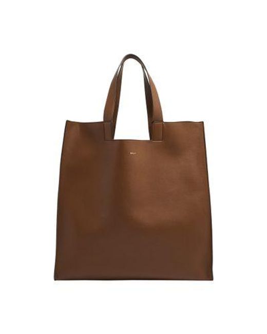 Bally Brown Easy Tote Bag