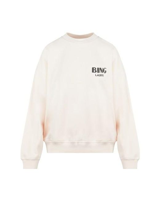 Anine Bing Pink Jaci Bing La Sweatshirt
