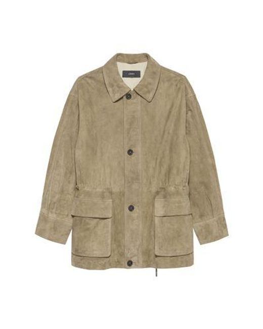 Arma Natural Maeve Suede Jacket
