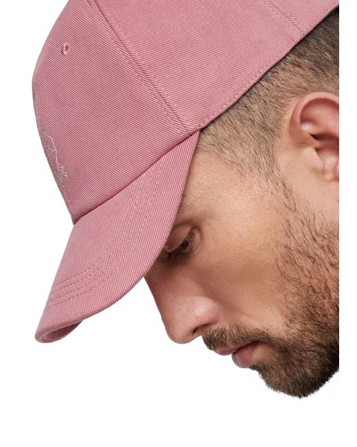 Brunello Cucinelli Baseballcap mit Logo in Pink für Herren