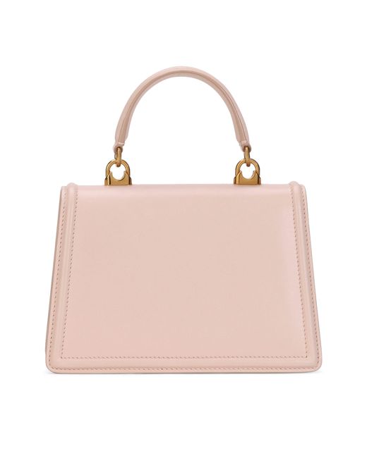 Dolce & Gabbana Pink Kleine Tasche Devotion mit Tragegriff