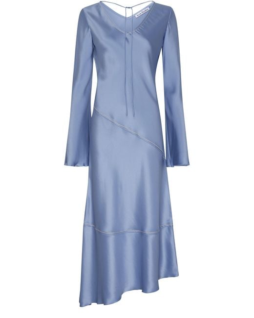 Acne Blue Midi Dress