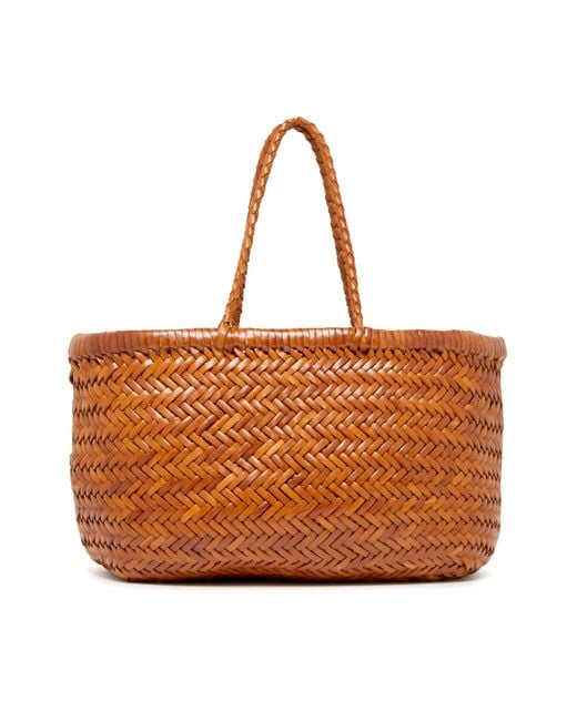 Dragon Diffusion Brown Flache Mini-Cabas Mini Gora