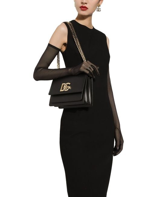 Sac porté croisé 3.5 Dolce & Gabbana en coloris Black
