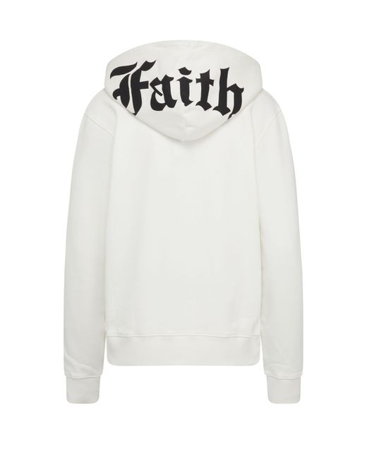 Faith Connexion White Hoodie
