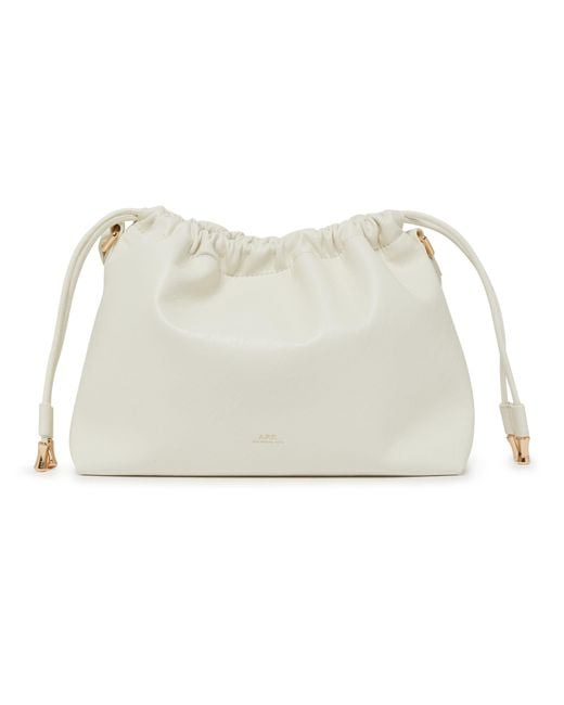 A.P.C. White Ninon Bag