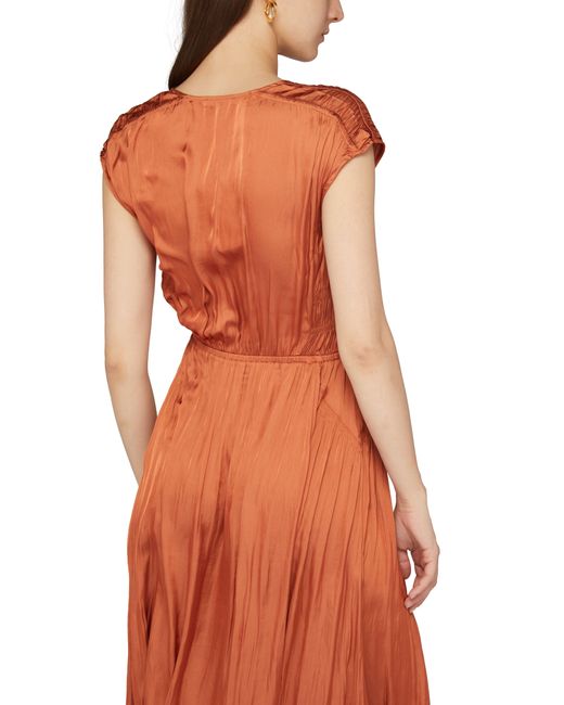 Sessun Orange Vittoria Dress