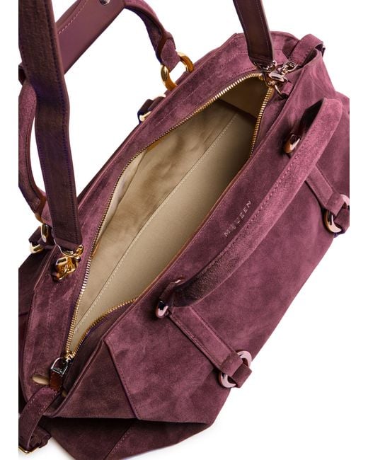 Petit Sac À Main Farringdon Alexander McQueen en coloris Purple