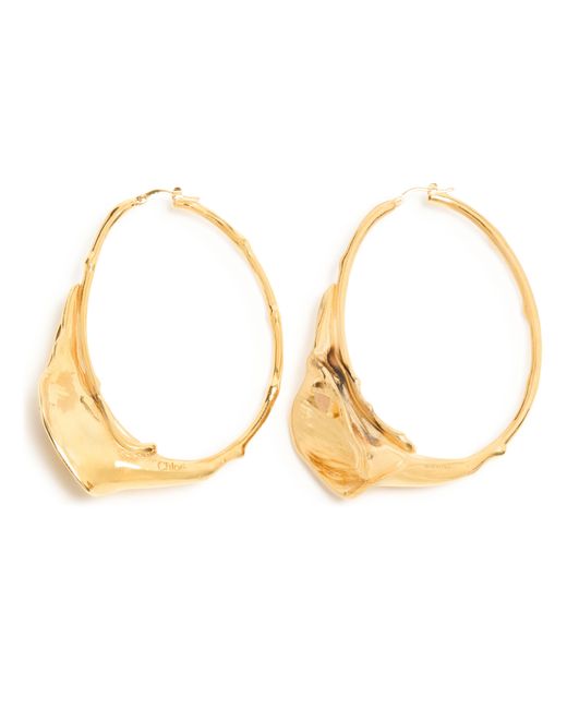 Chloé Metallic Ohrringe