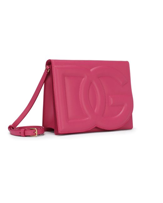 Dolce & Gabbana Pink Umhängetasche DG Logo Bag