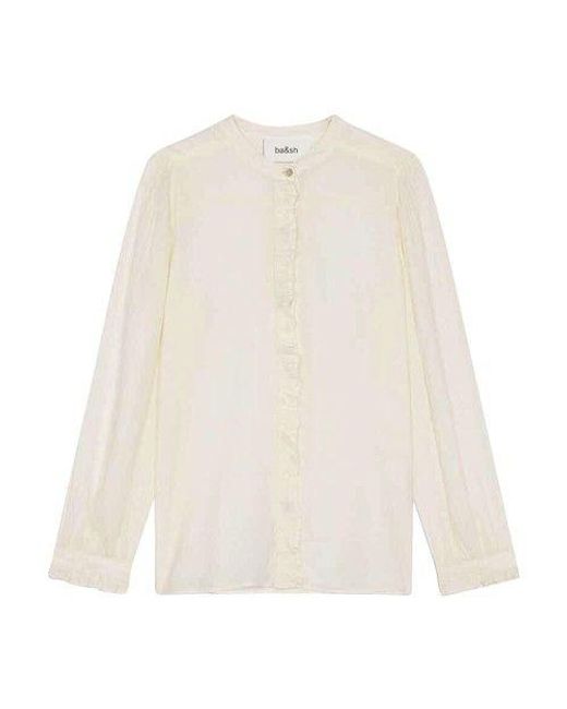 Ba & Sh Teora Shirt in White | Lyst