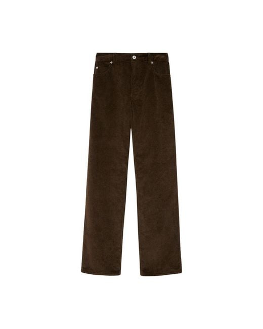 Loewe Brown Stirrup Trousers