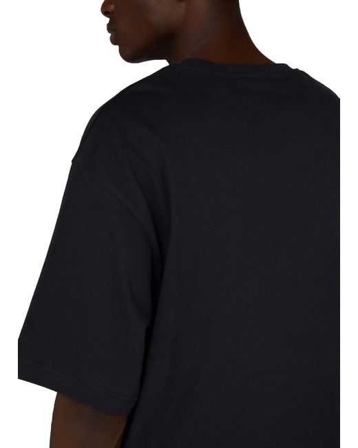 Acne Black Logo T-shirt for men