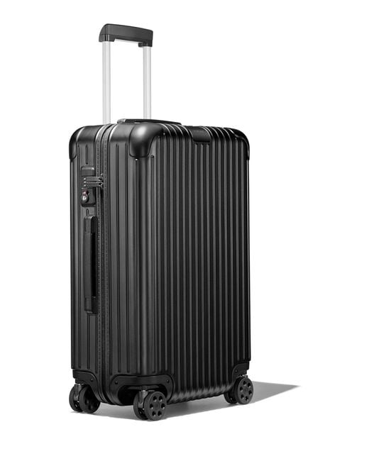 RIMOWA Essential Check-in M luggage in Black | Lyst