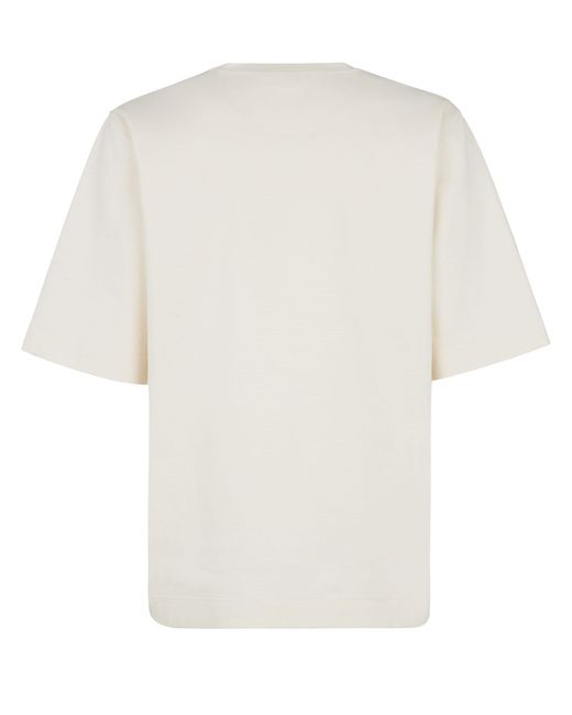 Fendi White T-shirt Made In for men