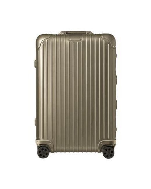 Rimowa Green Original Check-In M Luggage for men