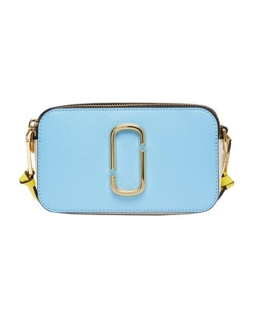 Marc Jacobs Leather The Snapshot Crossbody Bag in Blue Lyst Canada