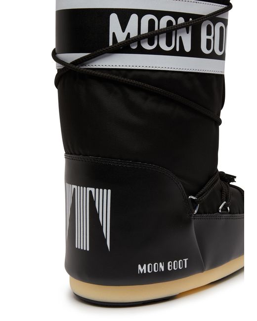 Bottes Icon en nylon Moon Boot en coloris Black