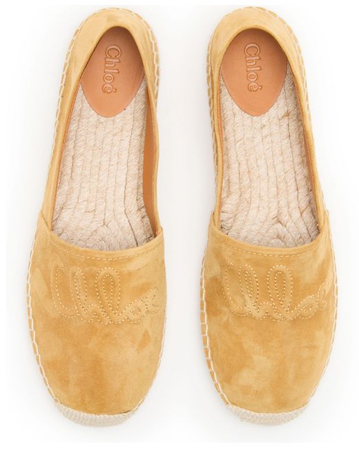 Espadrilles Isla Chloé en coloris Natural