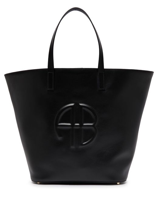 Anine Bing Black Palermo Tote Bag