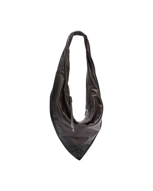 Lemaire Black Scarf Small Bag