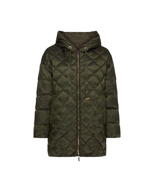 Max Mara Green Softfe Quilted Jacket - The Cube