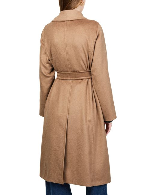 Max Mara Brown Manuela Maxi Belted Coat