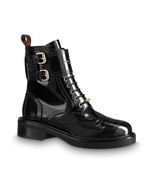 Louis Vuitton Black Midtown Ankle Boot