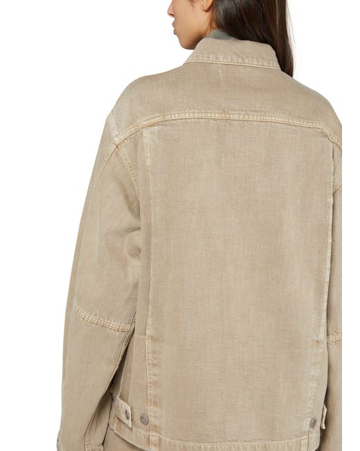Lemaire Natural Jacke In Boxy-form