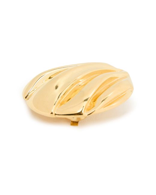 Chloé Metallic Chloé Pleats Earrings